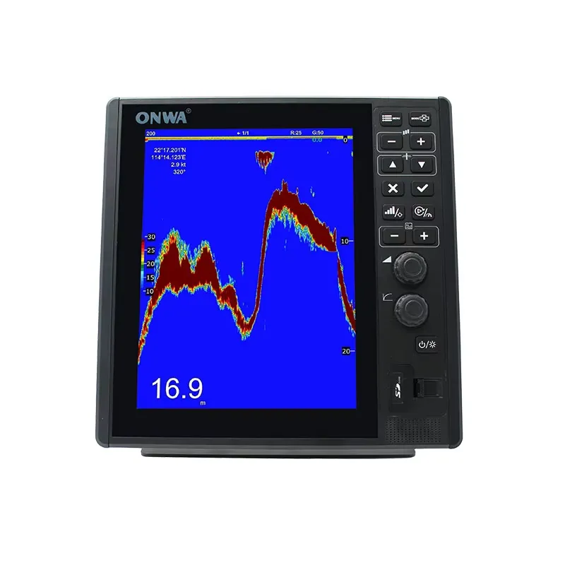 Fish Finder Transducer 200Khz - ONWA 12 Inch Commercial Fish Finder