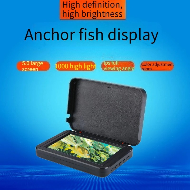 Fish Finder Ice Fishing - 4.3/5 Inch Sunlight Readable IPS Monitor