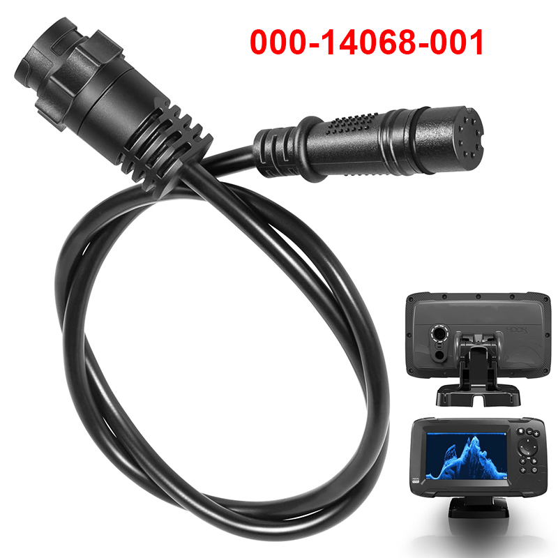 Fish Finder Lowrance Hook - 7-Pin Transducer Adapter Cable for Lowrance