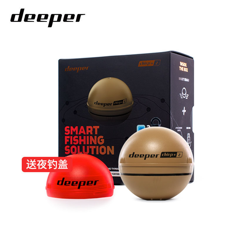 Chirp Sonar Fish Finder - 2025 New DEEPER CHIRP Wireless Bluetooth
