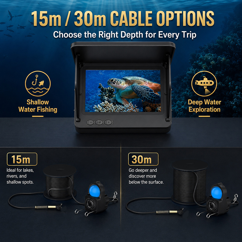 Fish Finder Underwater Camera  - Fish Finder Ice Fishing ulasan dan harga