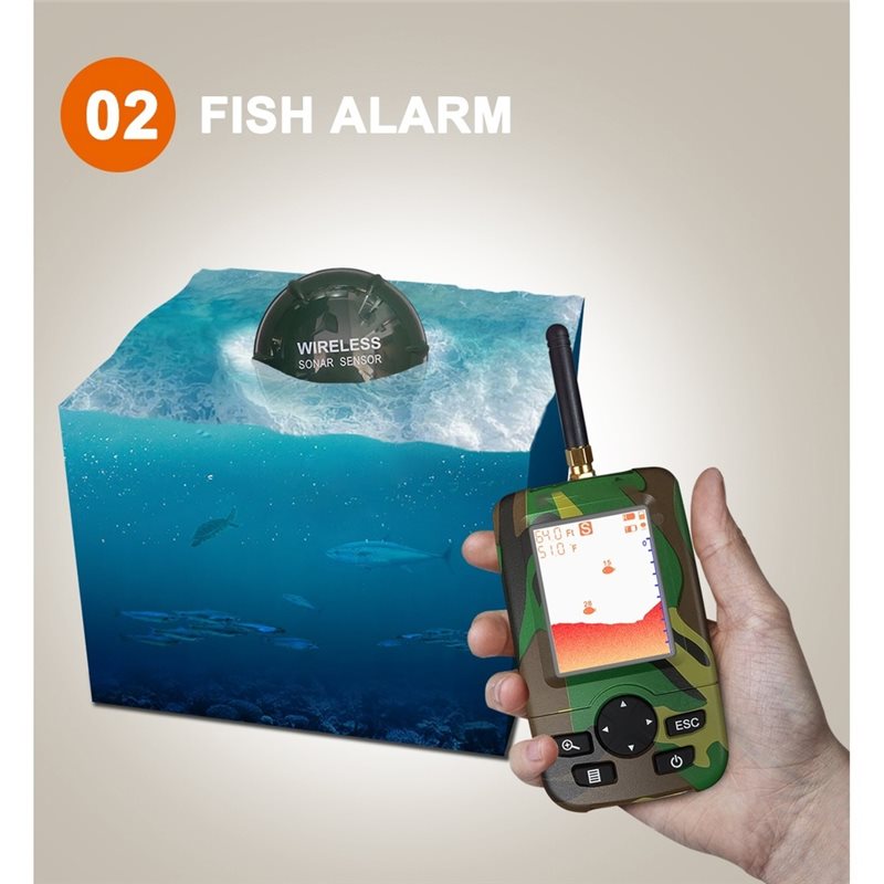 A07T-A Kayak Transducer Portab - Fish Finder Kayak Portable ulasan dan harga