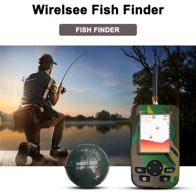 A07T-A Kayak Transducer Portab - Fish Finder Kayak Portable ulasan dan harga