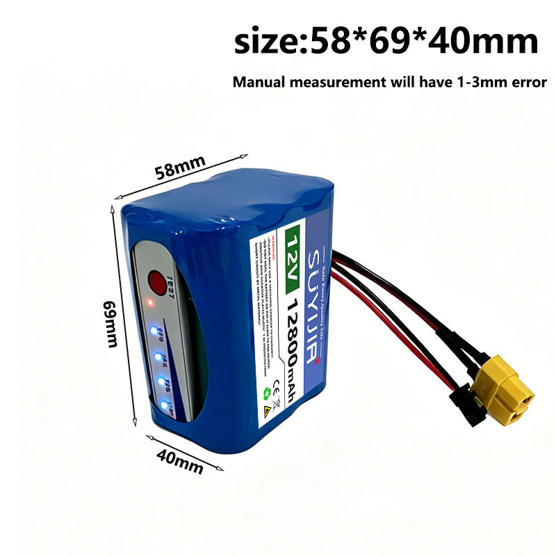 18650 Lithium Battery 3s2p 12v - Fish Finder Battery 12V ulasan dan harga