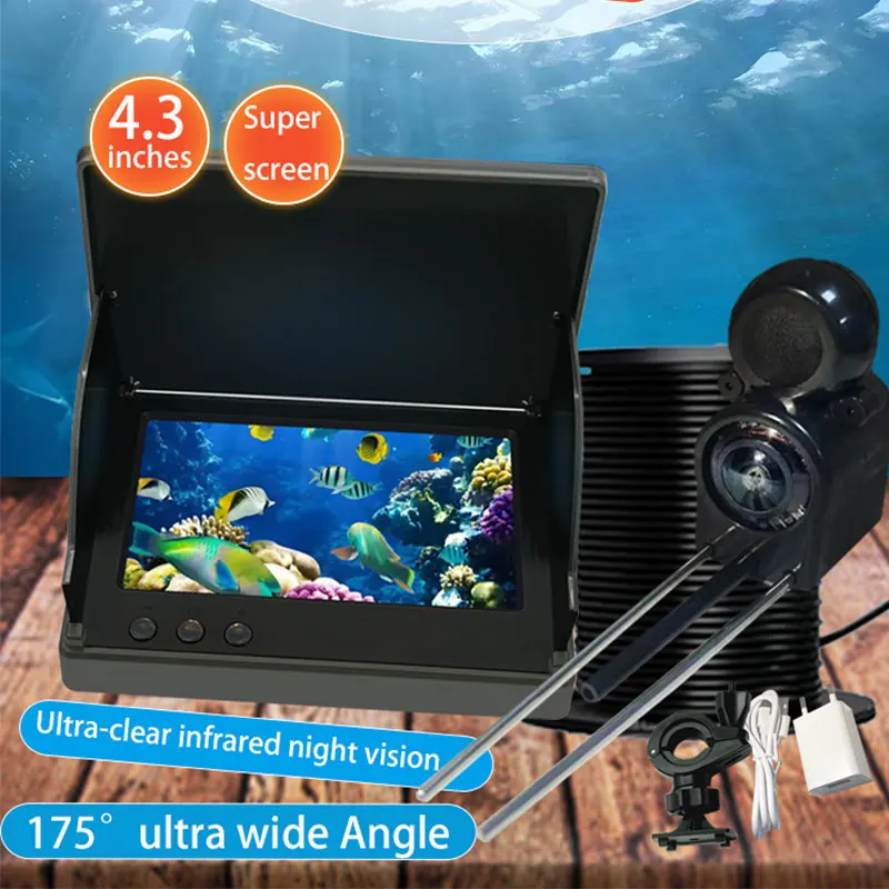 YS43A 4.3-inch Fish Detector U - Fish Finder Ice Fishing ulasan dan harga