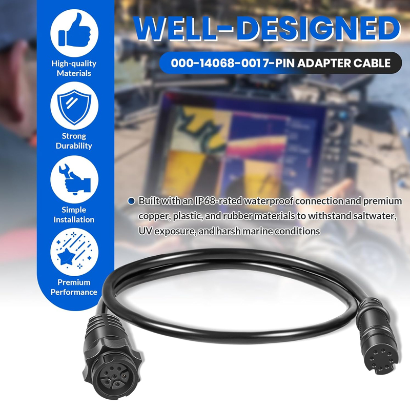 25-inch Adapter Cable #000-140 - Fish Finder Lowrance Hook ulasan dan harga