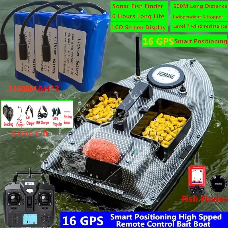 16 GPS Return Nesting Sonar Fi - Chirp Sonar Fish Finder ulasan dan harga