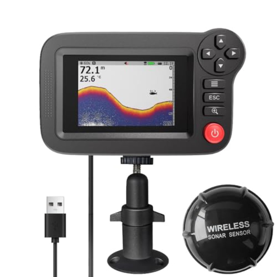 Handheld Fish Finder for kayak - Fish Finder Kayak Portable ulasan dan harga