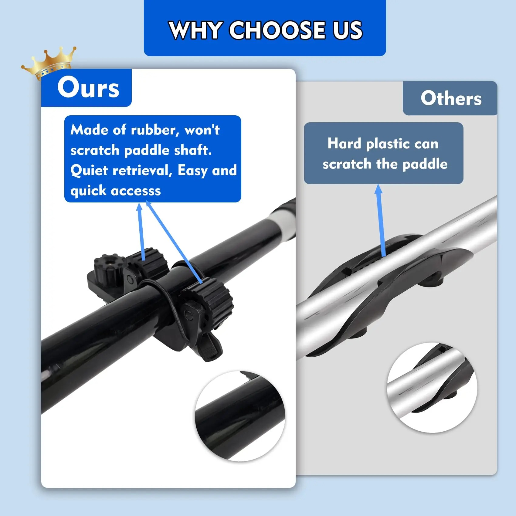 Kayak Paddle Holder Track Moun - Fish Finder Transducer Mount ulasan dan harga