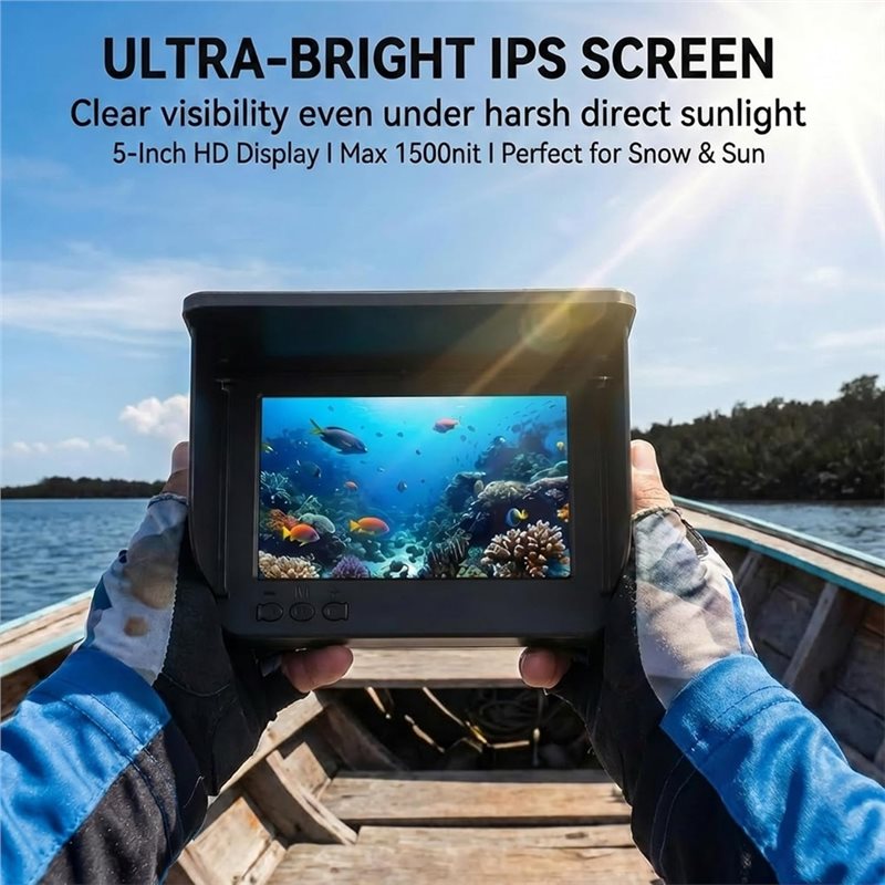 A07T-Fishing Finder Camera Und - Fish Finder Kayak Portable ulasan dan harga