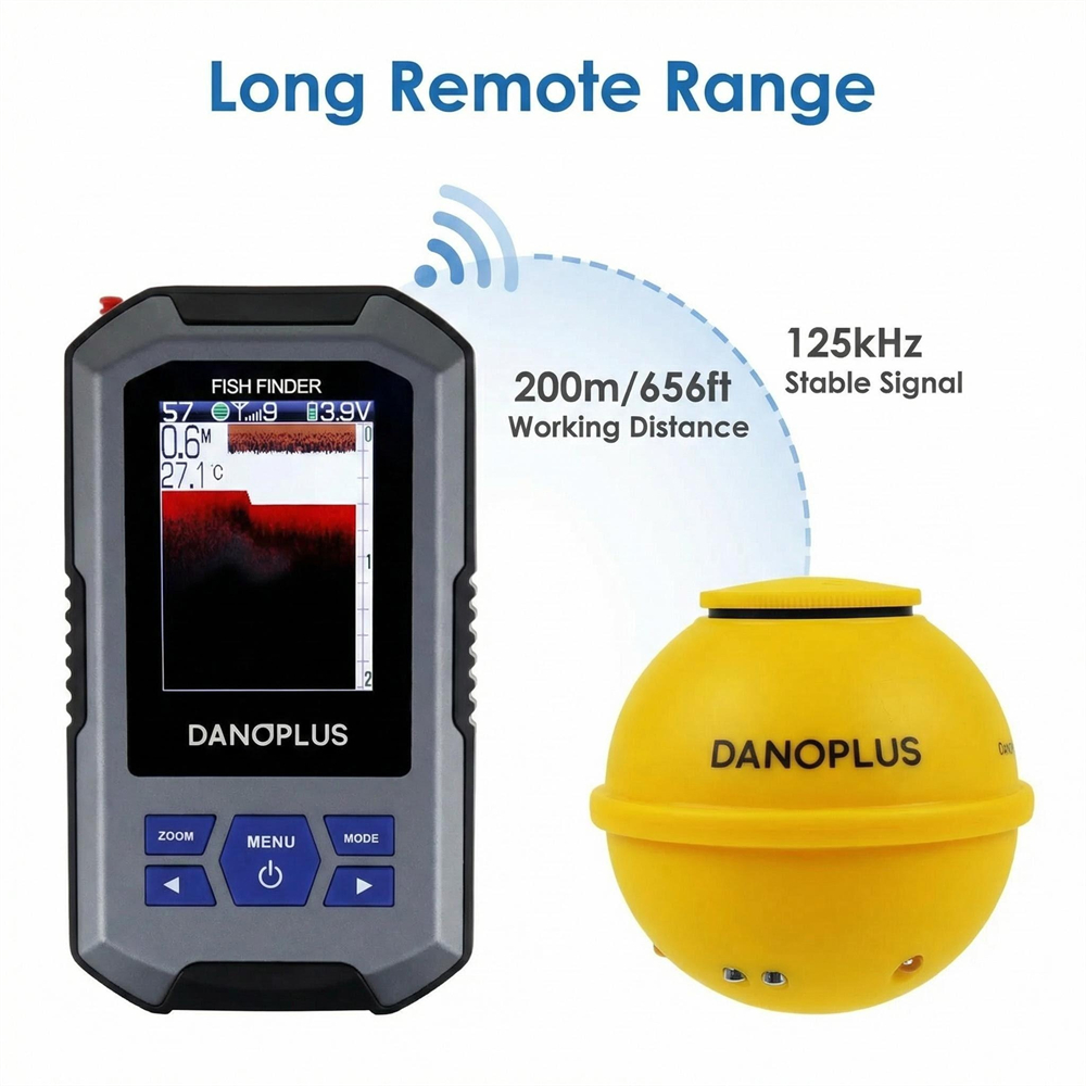 Portable Wireless Fish Finder  - Fish Finder Kayak Portable ulasan dan harga