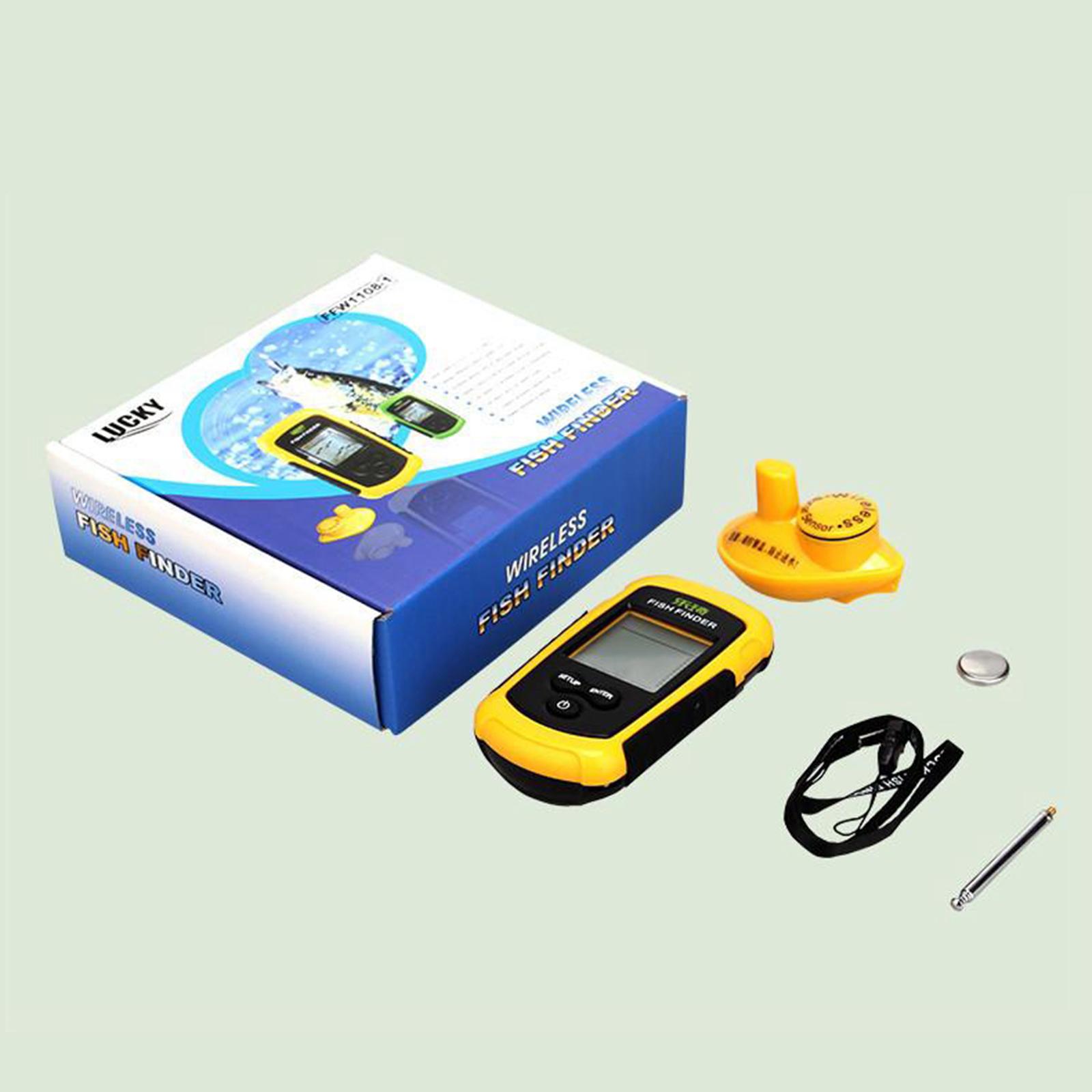 Fish Finder Depth Sounder with - Fish Finder Transducer 200Khz ulasan dan harga
