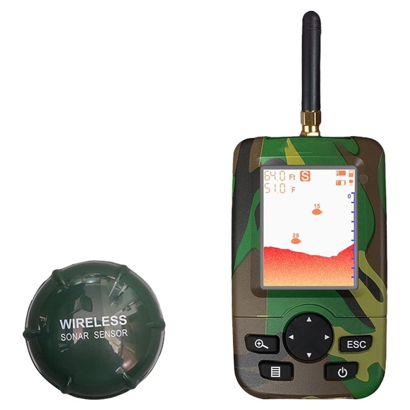 A79E-Portable Fish Finder 1Set - Fish Finder Kayak Portable ulasan dan harga